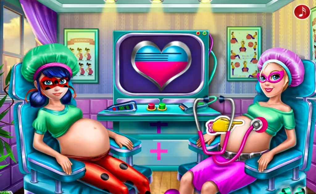 Hero BFFs Pregnant Check up