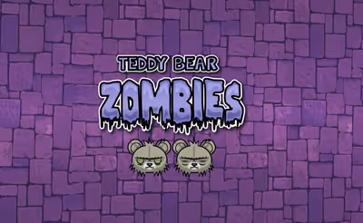 Teddy Bear Zombies Machine Gun