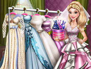 Dove Wedding Dolly Dress Up H