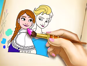 Ice Kingdom Coloring Book