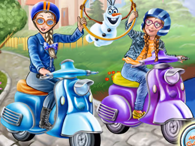 Princess Scooter Ride