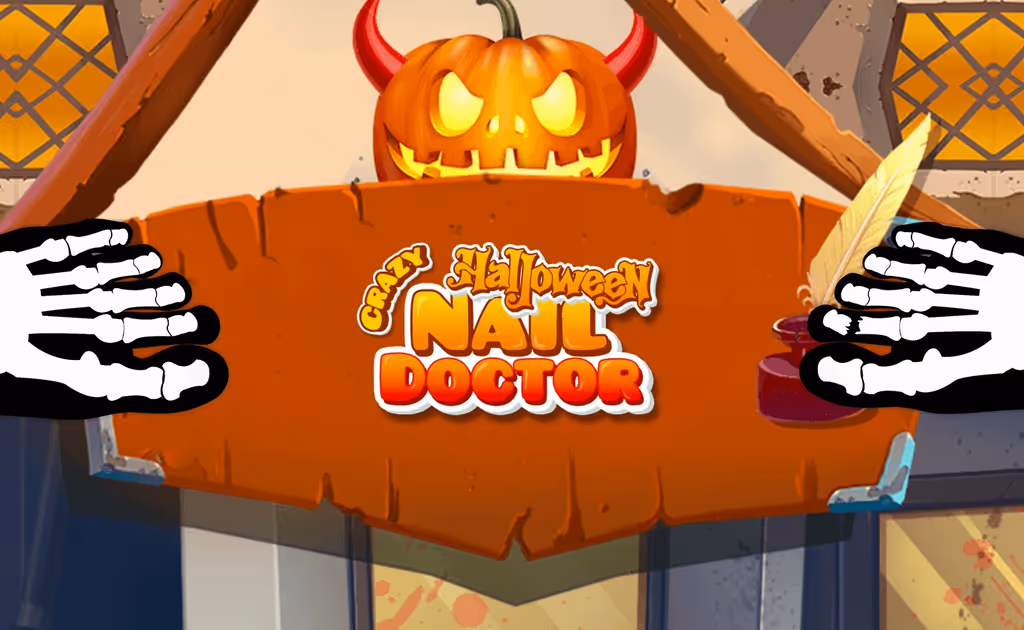 Crazy Halloween Nail Doctor