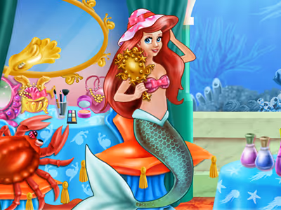 Mermaid Makeup Room