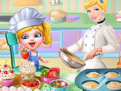 Cindy Cooking Cupcakes