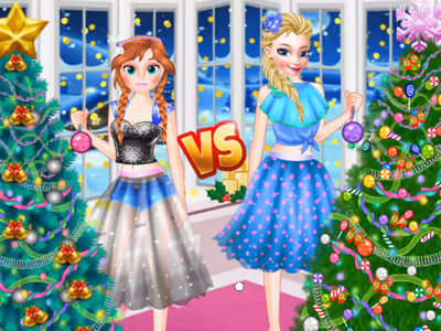 Ellie VS Annie Christman Tree