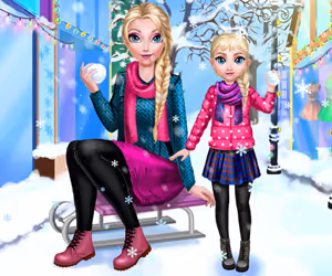 Mommy Elsie Winter Day