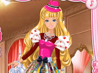 Barbie's Valentine's Patchwork Dress