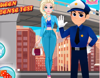 Ice Queen Driver License Test