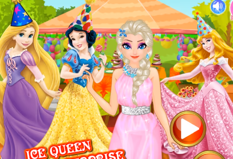 Ice Queen Surprise Birthday Party