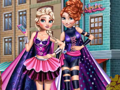 Superhero Spring Dress up