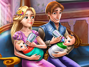Rapunzel Twins Family Day