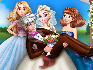 Ice Queen Wedding Photo