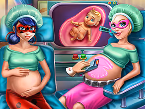 Hero BFFs Pregnant Check up