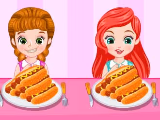 Princess Hotdog Eating Contest