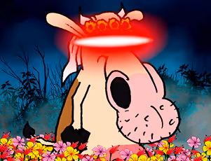 LaserCow Adventure