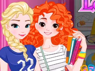 Princess Back 2 School Lockers
