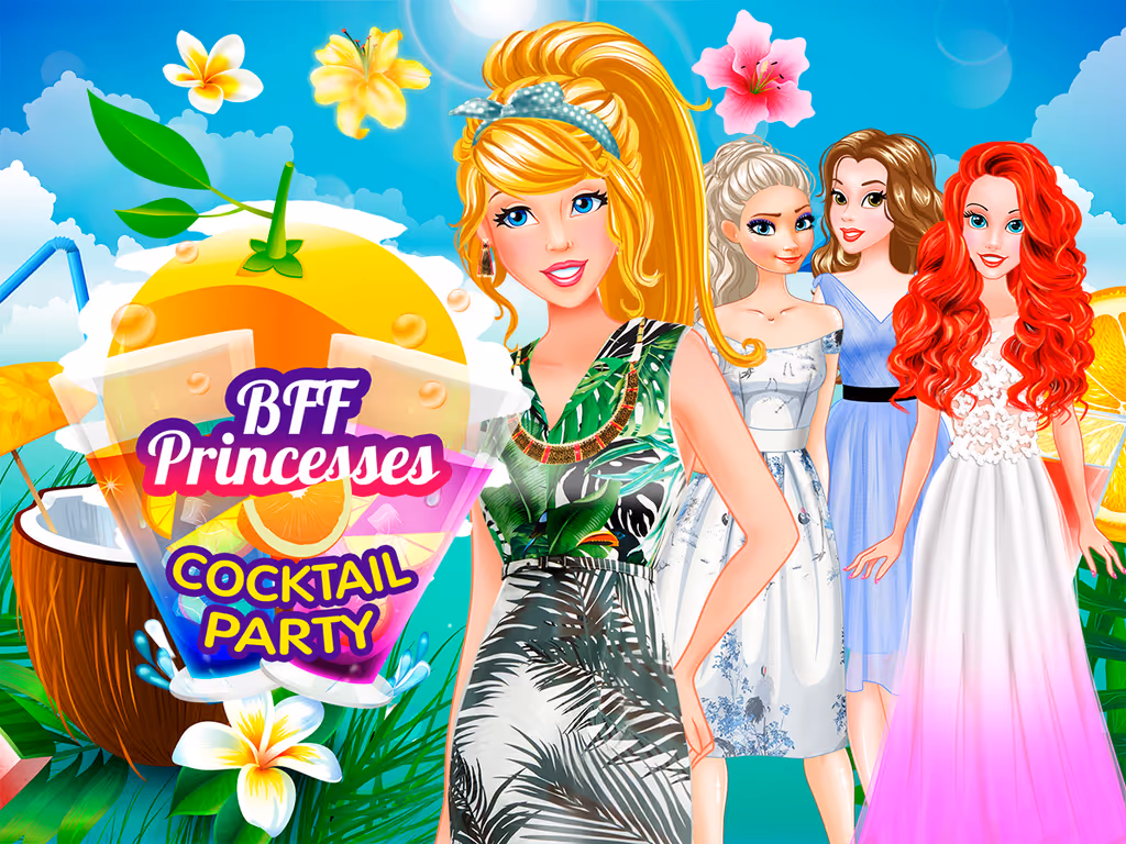 BFF Princesses Cocktail Party