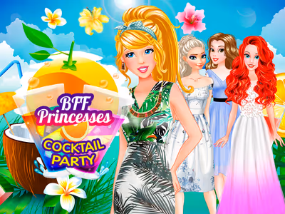 BFF Princesses Cocktail Party