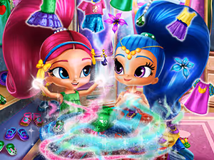 Shimmer and Shine Wardrobe Cleaning