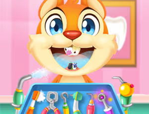 Crazy animals dentist