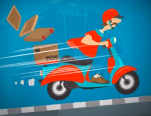Crazy Courier Ride