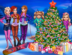 Princesses Christmas tree