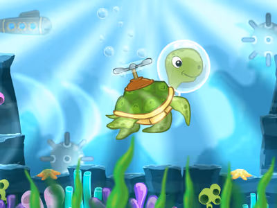Scuba Turtle