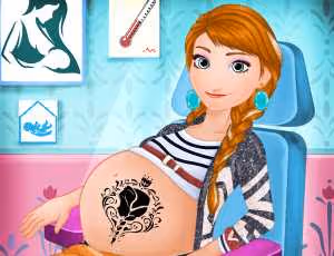 Anna Pregnancy Tattoo Care