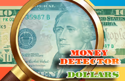Money Detector Dollars Differences