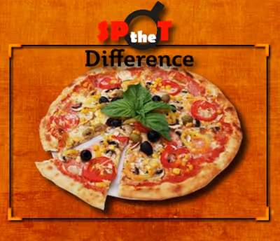 Pizza Spot the Difference