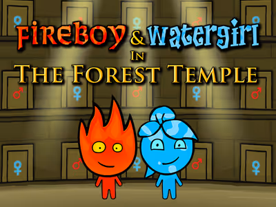 Fireboy and Watergirl 1 Forest Temple