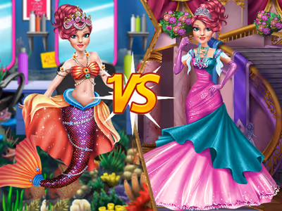 Mermaid vs Princess