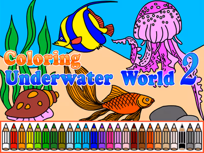 Coloring Underwater World