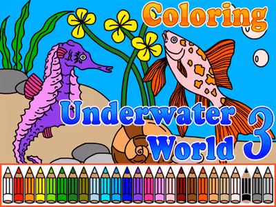 Coloring Underwater World