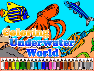 Coloring Underwater World