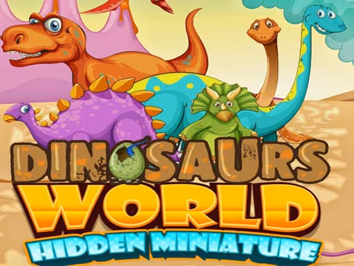 Dinosaurs World Hidden Miniature