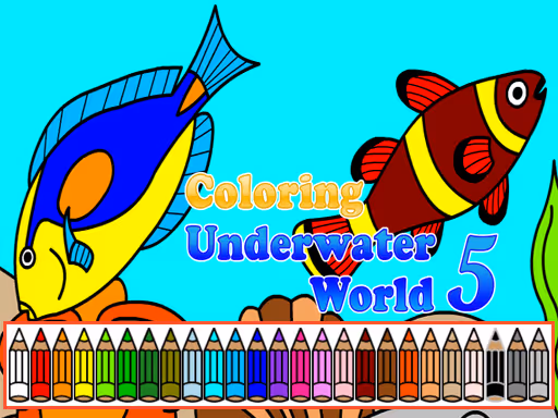 Coloring Underwater World
