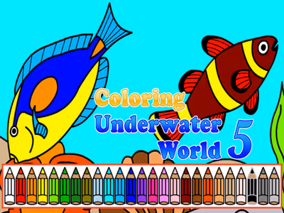 Coloring Underwater World