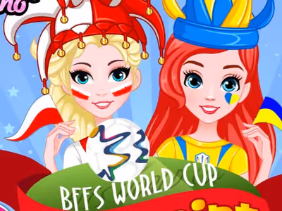BFFs World Cup Face Paint