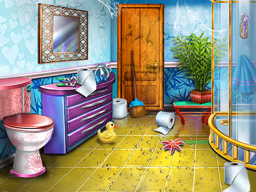 Ice Queen Bathroom Deco