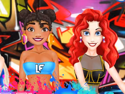 Princess BFF Floss Dance
