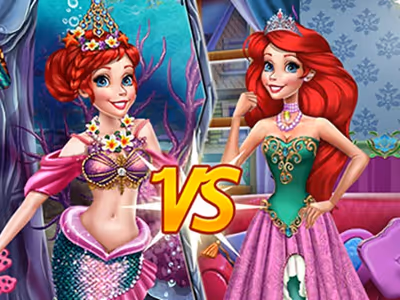 Ariel Princess Vs Mermaid