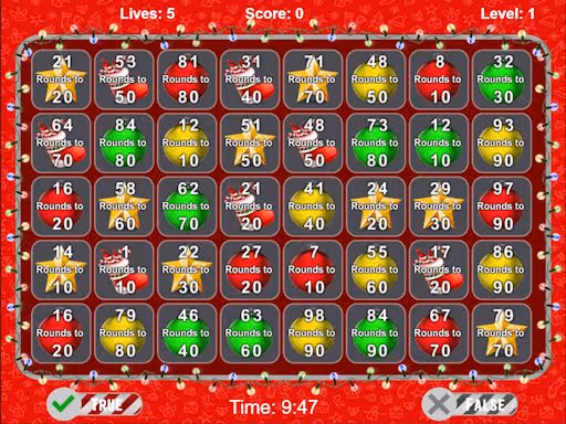 Christmas Number Crunch Rounding