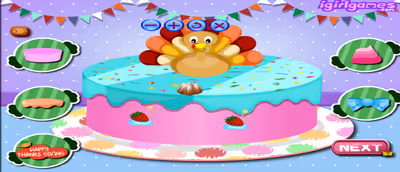 Happy Thanksgiving Cake Master
