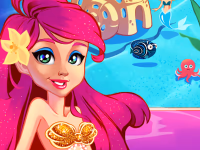 Mermaid Princess: Underwater Games