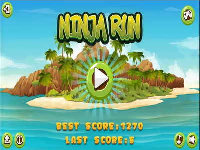 Ninja Run HTML