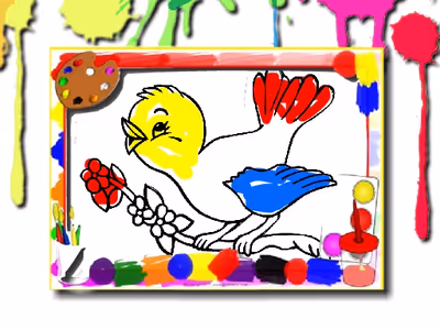 Birds Coloring Book