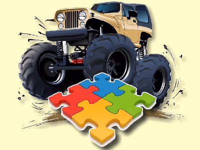 Monster Truck Jigsaw Challenge