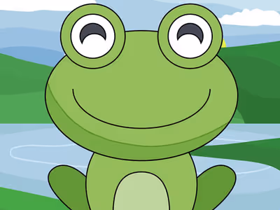 Froggy Crosses The Road