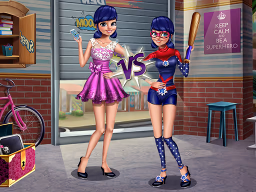 Princess vs Superhero